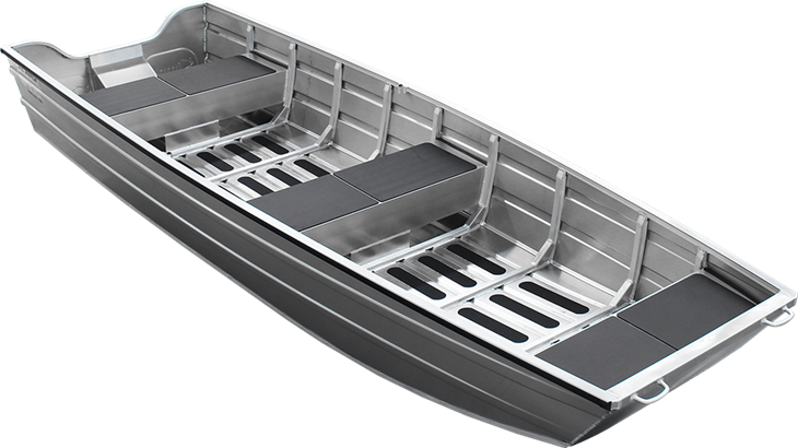 15 Ft Aluminum Flat Bottomed Boat factory